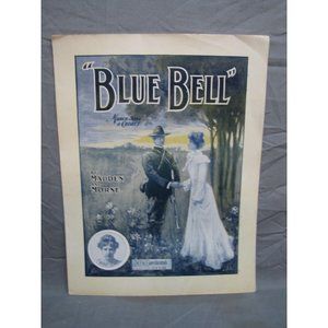 Antique 1900s "Blue Bell" Sheet Music #144